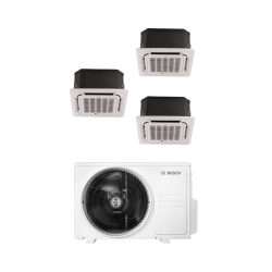 A++ 28000 Btu 1 Dış + 3 Iç Ünite (2X12000 + 9000 Btu) Multi Inverter Kaset Tipi Klima - 1