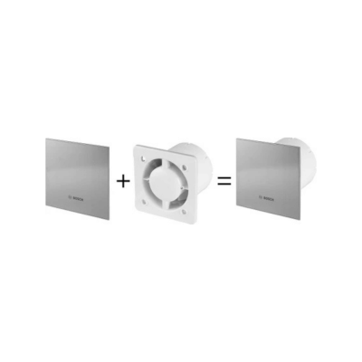 Bosch Banyo Aspiratörü / Fanı 1700 Serisi İnoks 100 mm çap - 2