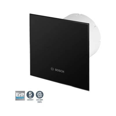 Bosch Banyo Aspiratörü / Fanı 1700 Serisi Mat Siyah 100 mm çap - 1