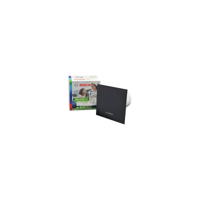 Bosch Banyo Aspiratörü / Fanı 1700 Serisi Mat Siyah 100 mm çap - 6